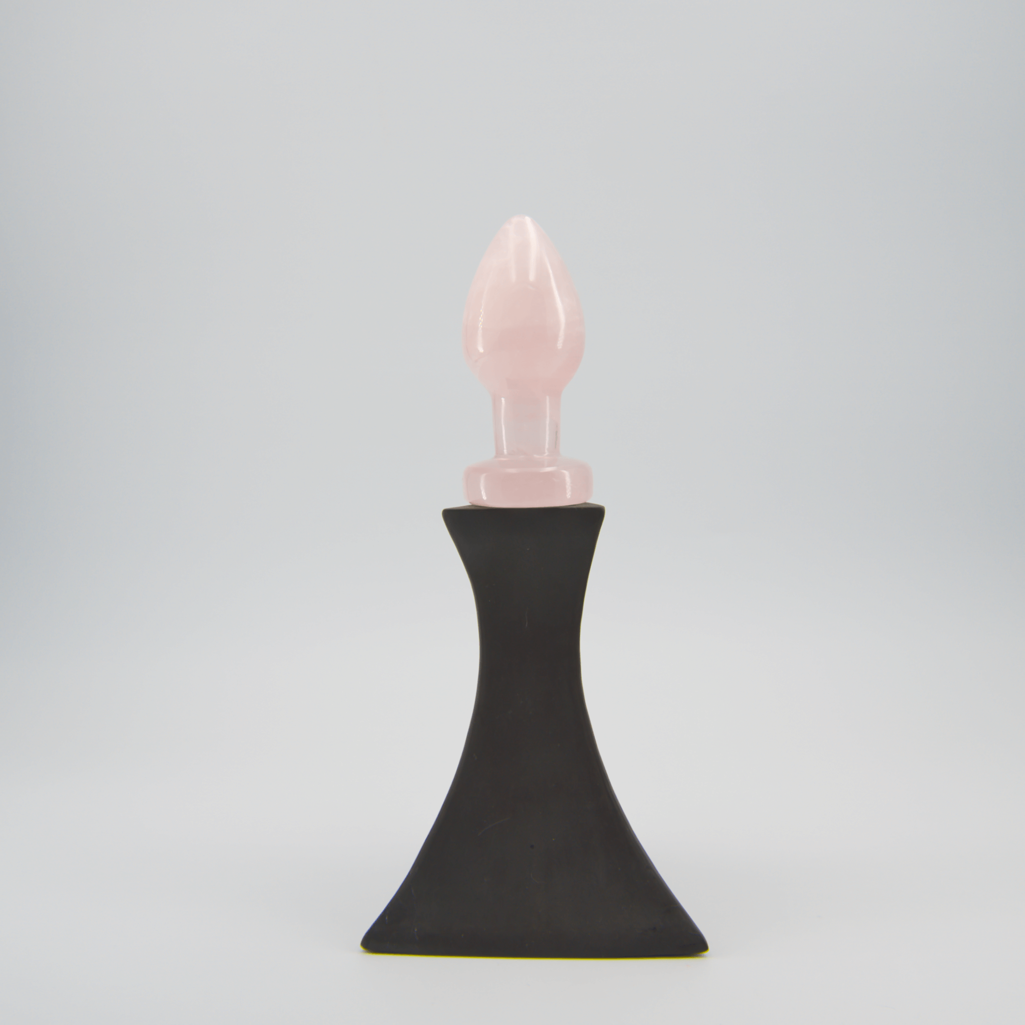 CrystalThrill Bulbous Rose Quartz / 4" Orbella