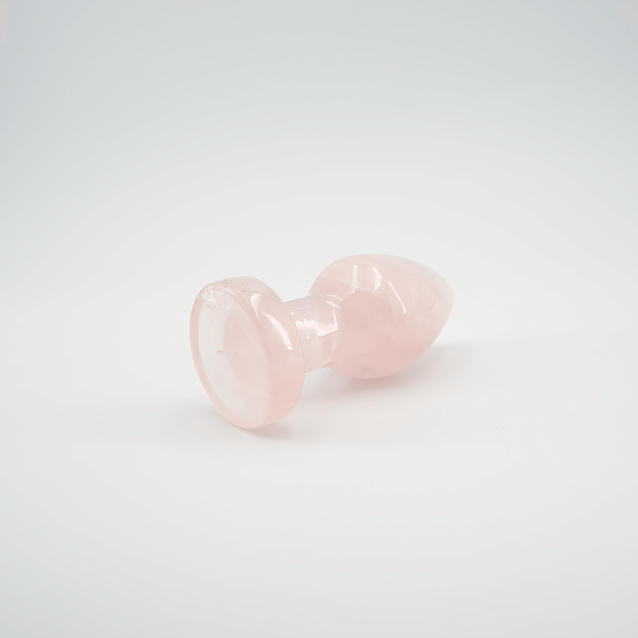 CrystalThrill Bulbous Rose Quartz / 4" Orbella