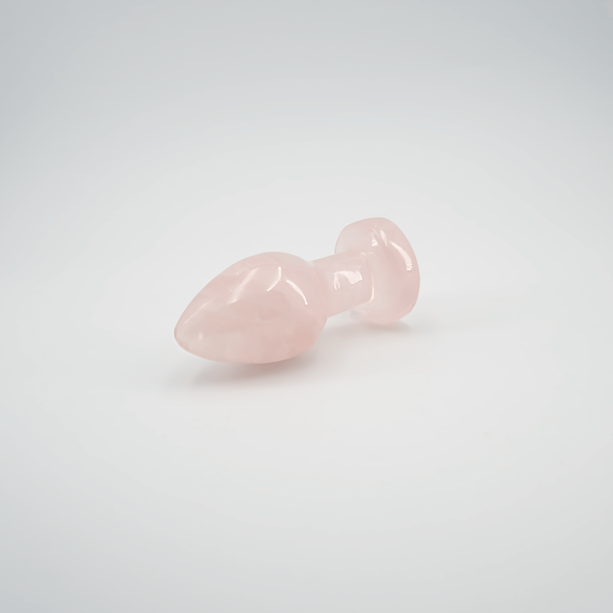 CrystalThrill Bulbous Rose Quartz / 4" Orbella