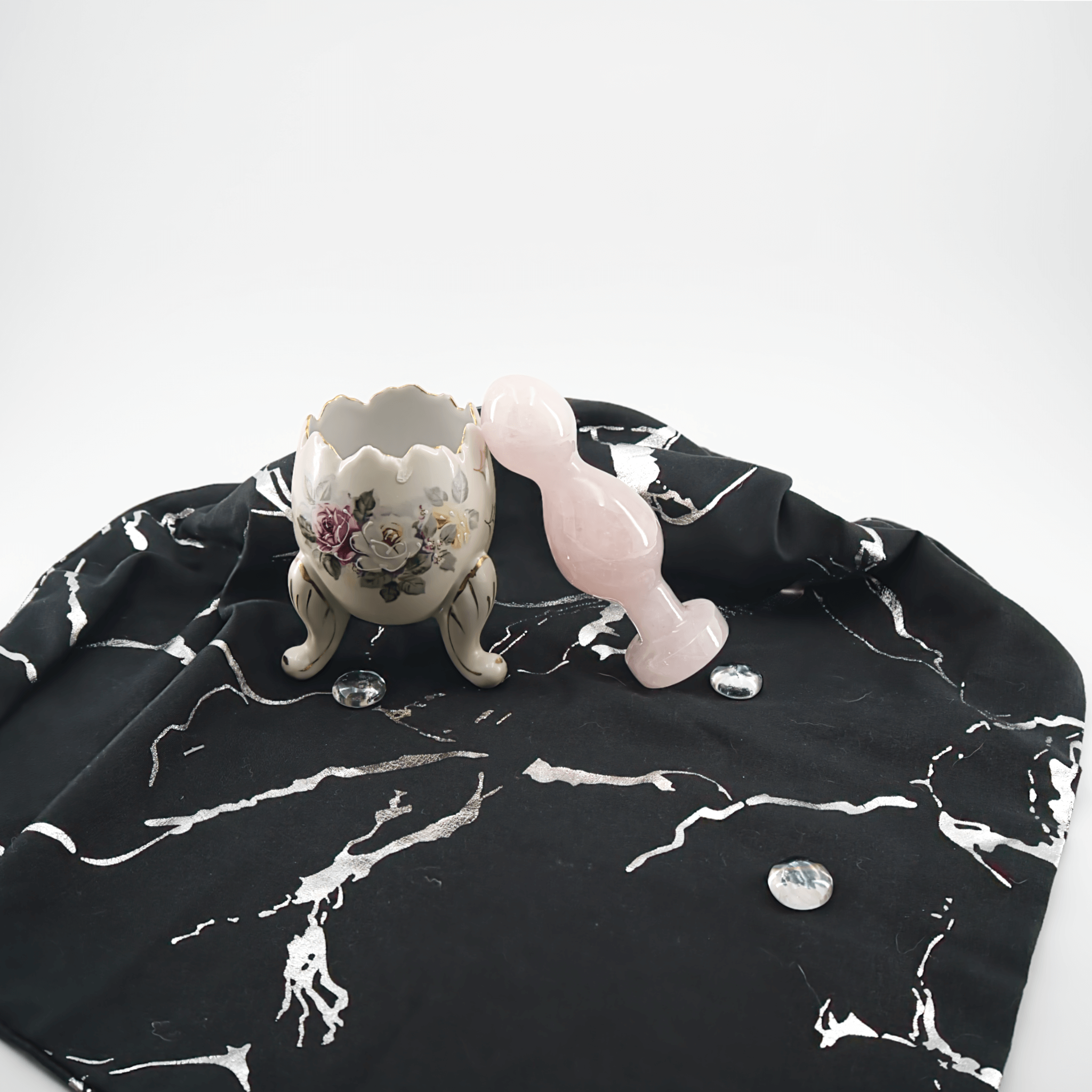 CrystalThrill Bulbous Rose Quartz / 5" Bulbora