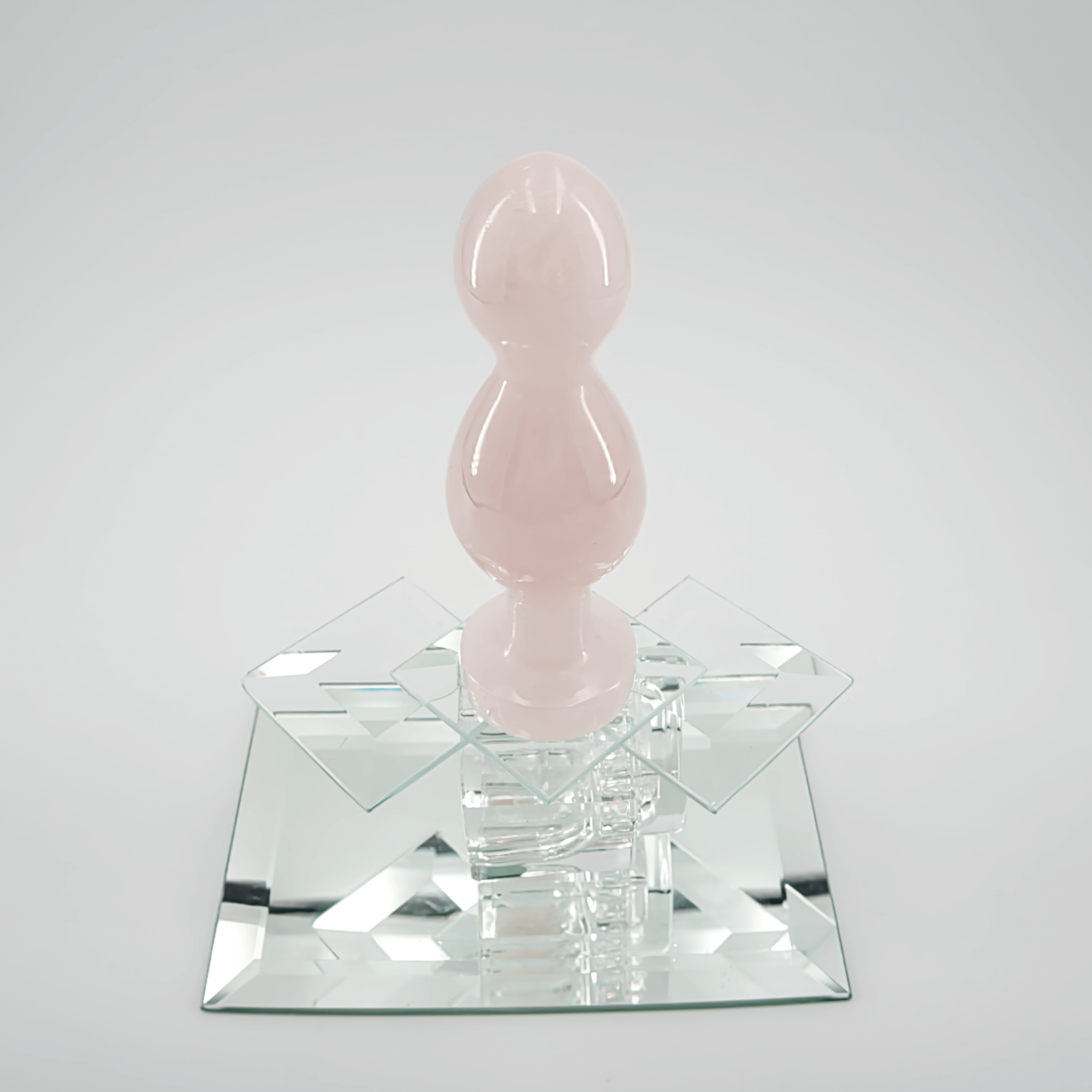 CrystalThrill Bulbous Rose Quartz / 5" Bulbora