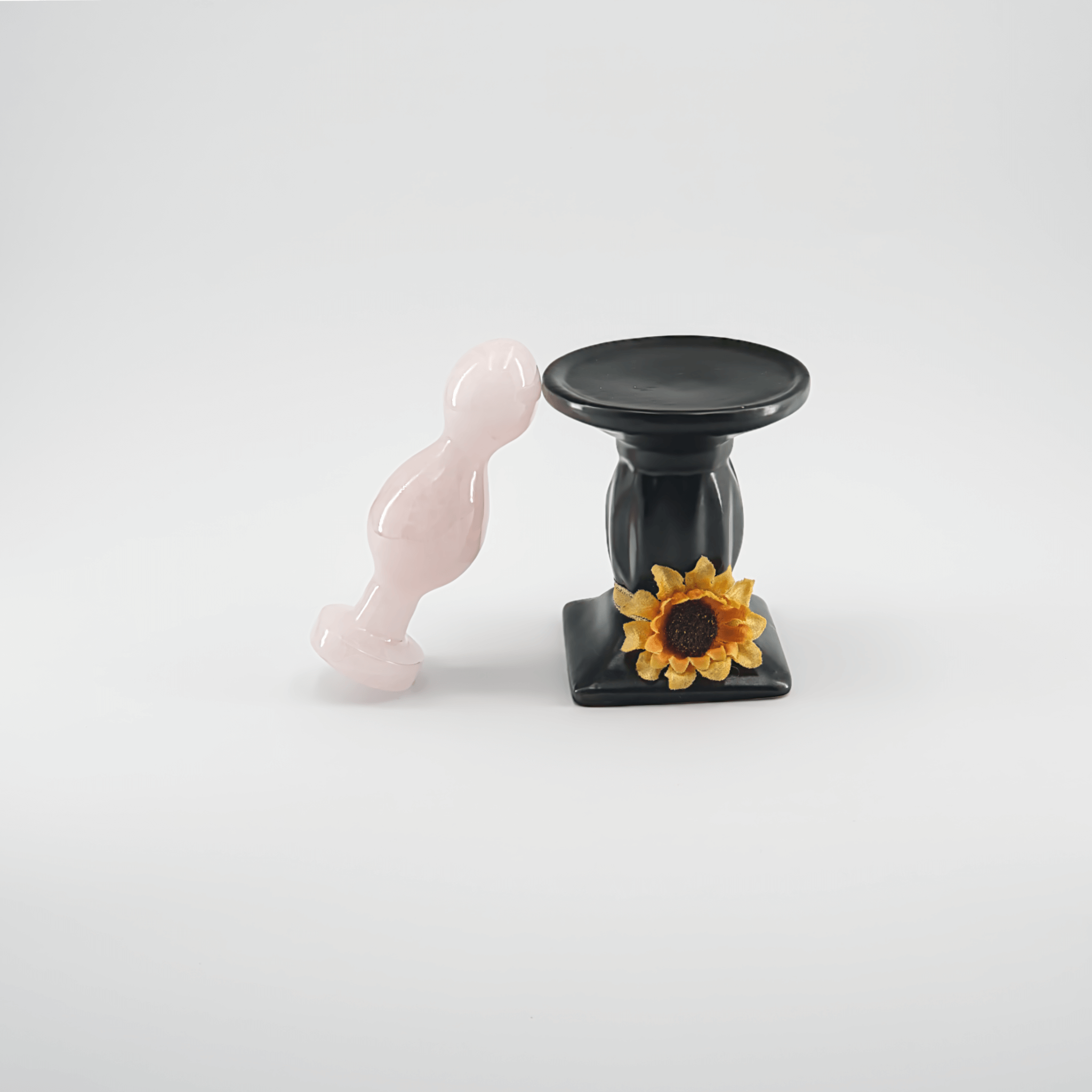 CrystalThrill Bulbous Rose Quartz / 5" Bulbora