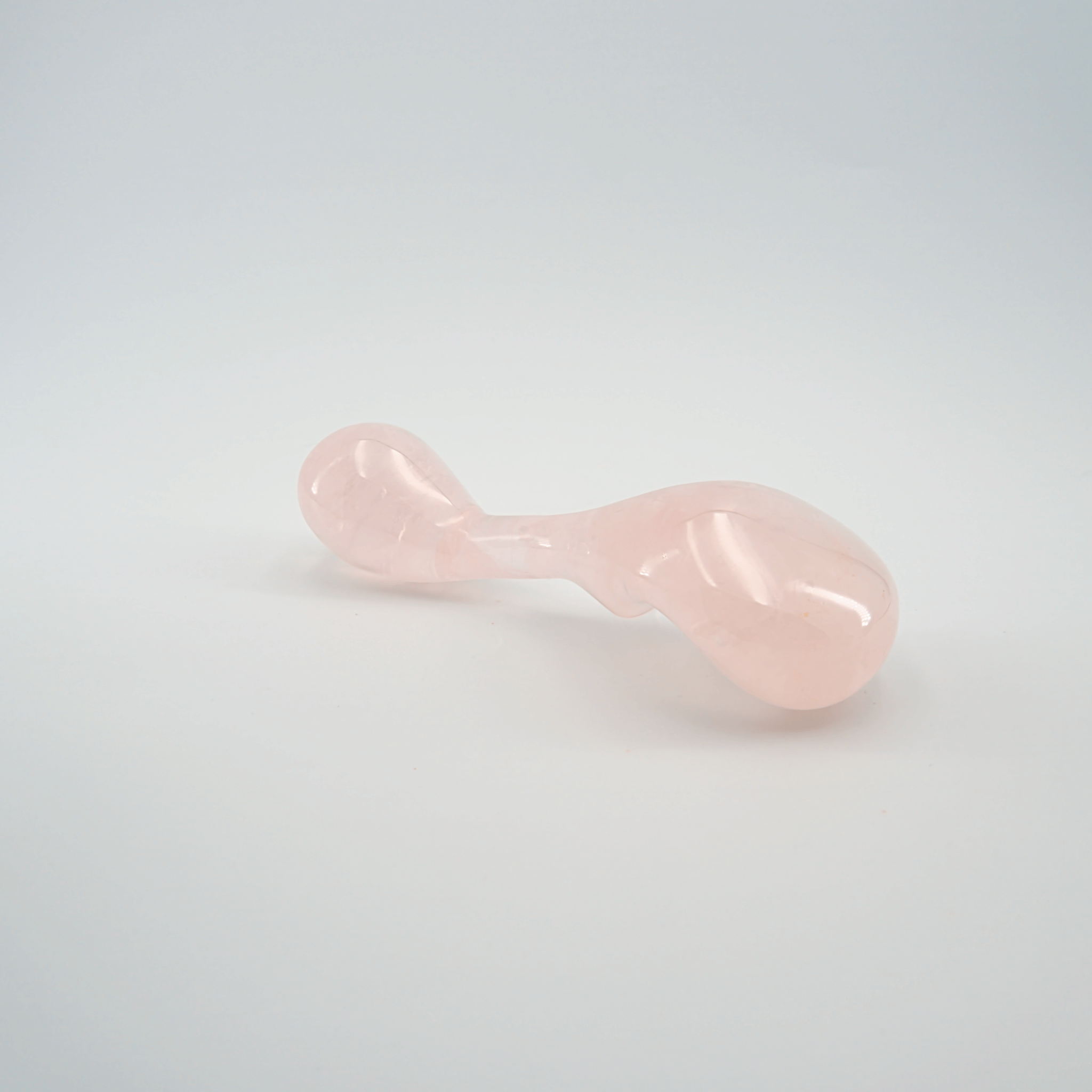 CrystalThrill Curved, Bulbous Rose Quartz / 7" Fleur