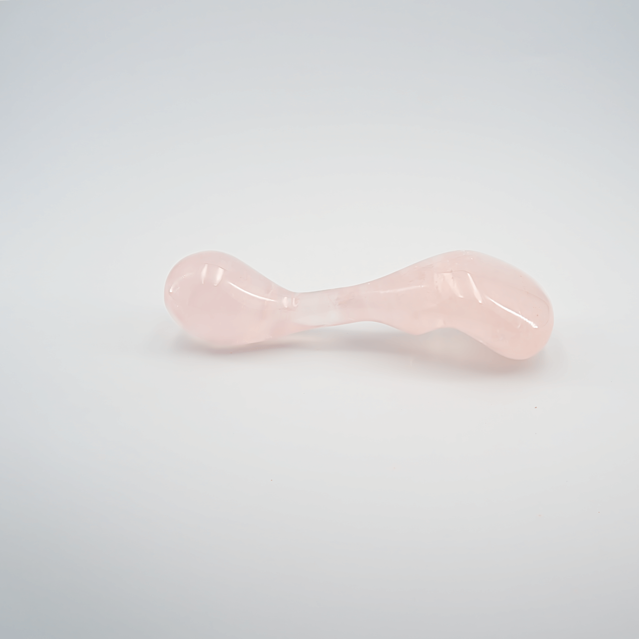 CrystalThrill Curved, Bulbous Rose Quartz / 7" Fleur