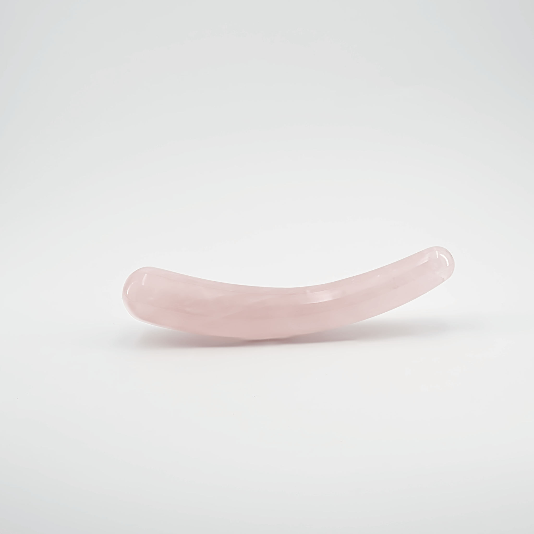 CrystalThrill Curved, Double End Rose Quartz / 7" Cresta