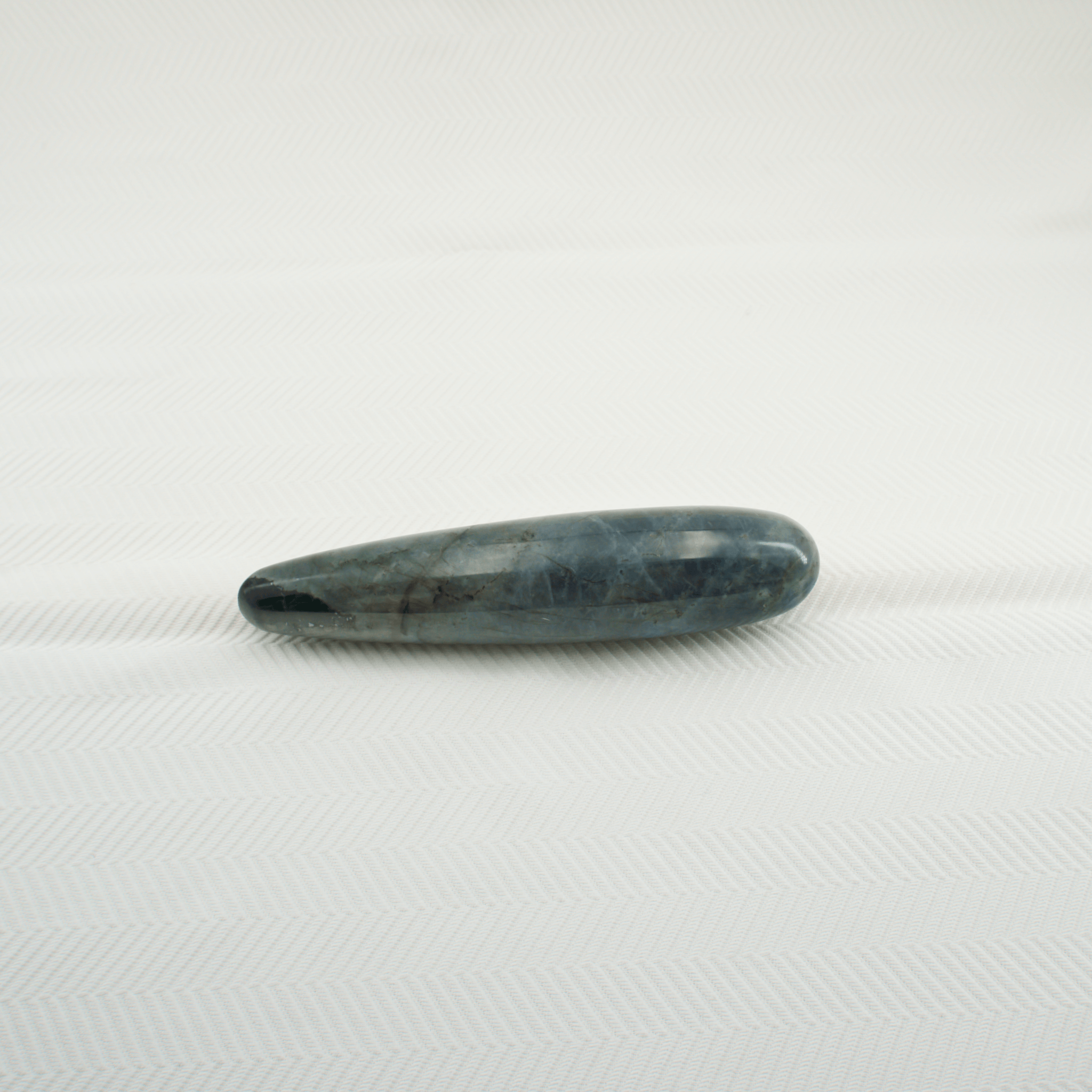 CrystalThrill Double End, Tapered Labradorite / 7" Taperella-L