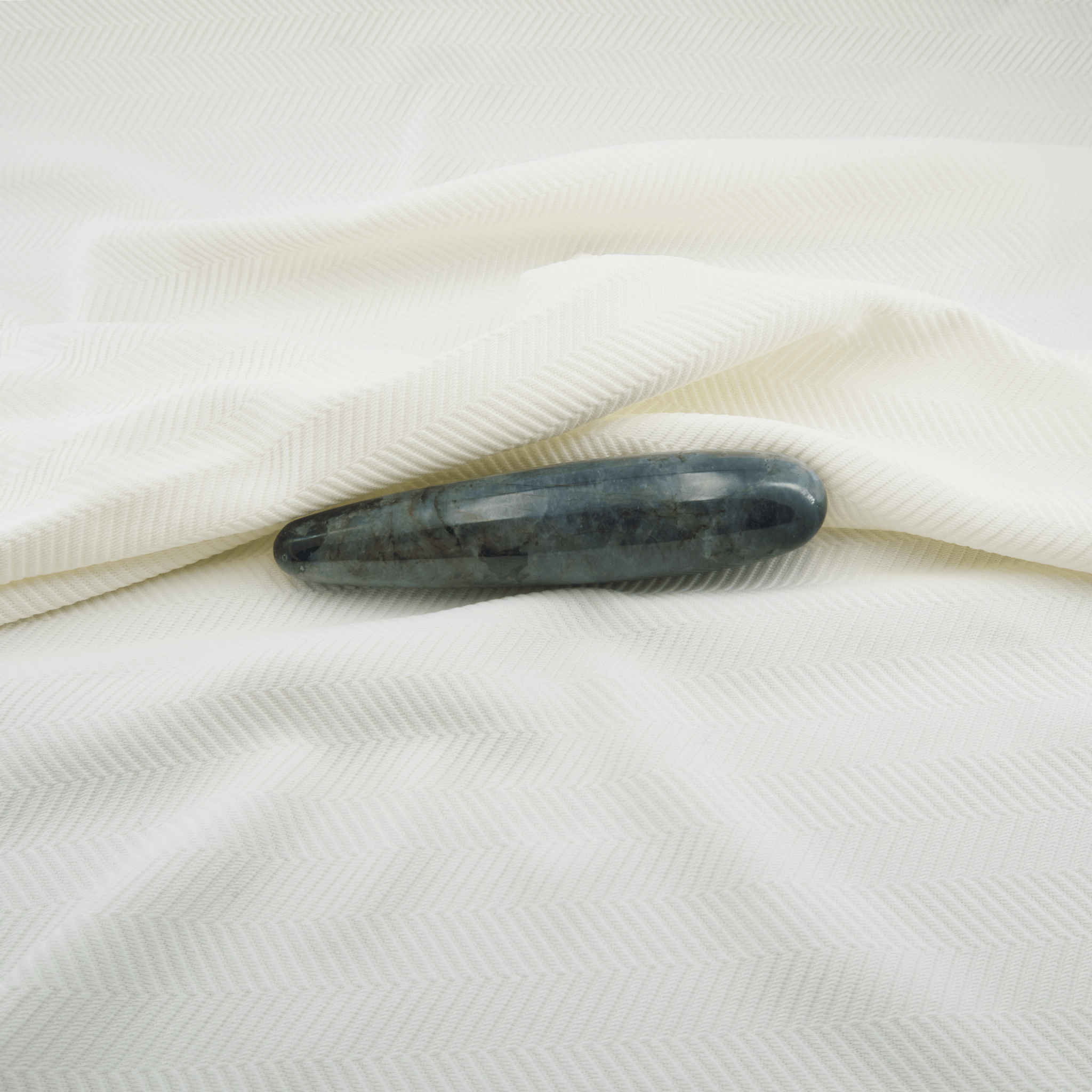 CrystalThrill Double End, Tapered Labradorite / 7" Taperella-L