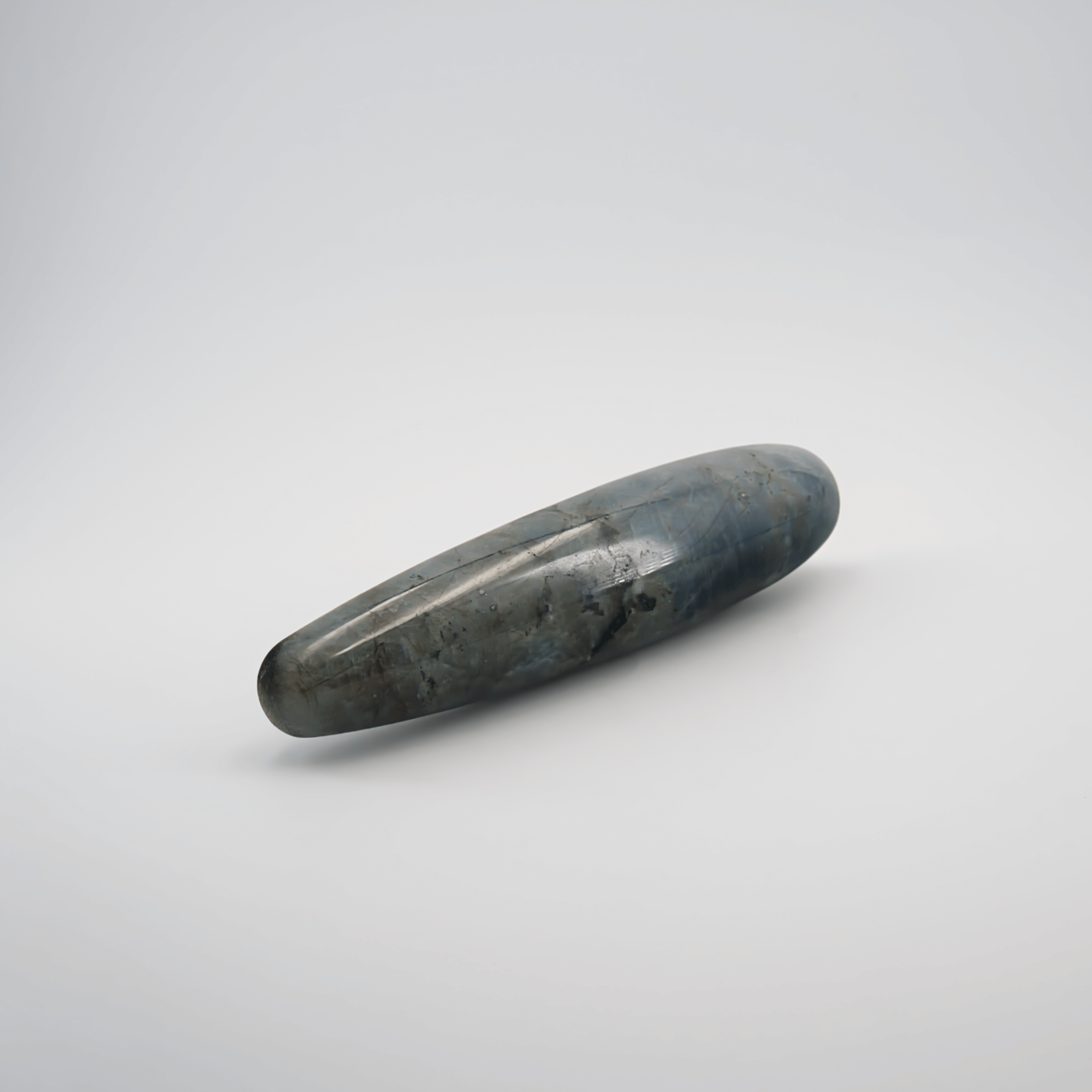 CrystalThrill Double End, Tapered Labradorite / 7" Taperella-L