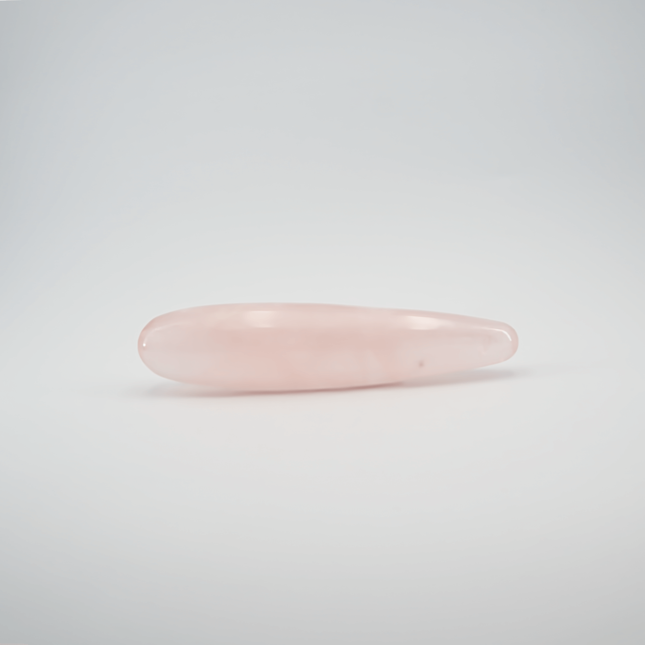 CrystalThrill Double End, Tapered Rose Quartz / 7" Taperella-R