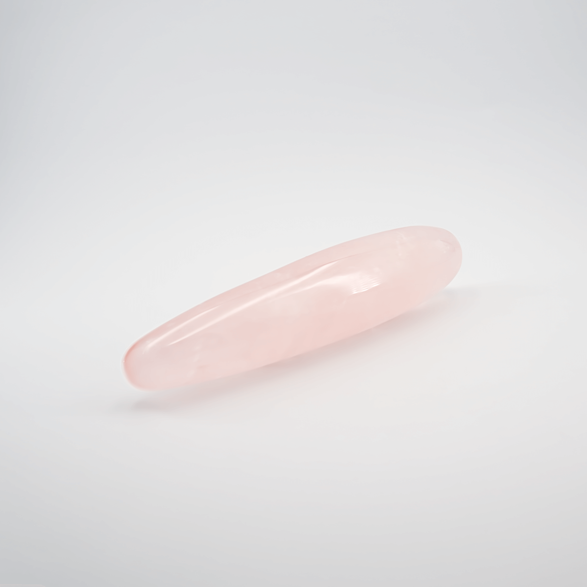 CrystalThrill Double End, Tapered Rose Quartz / 7" Taperella-R