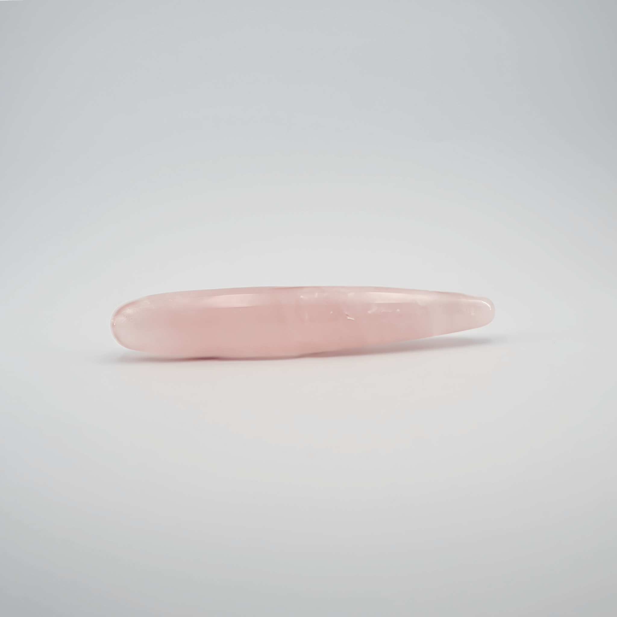 CrystalThrill Double End, Tapered Rose Quartz / 7" Taperis