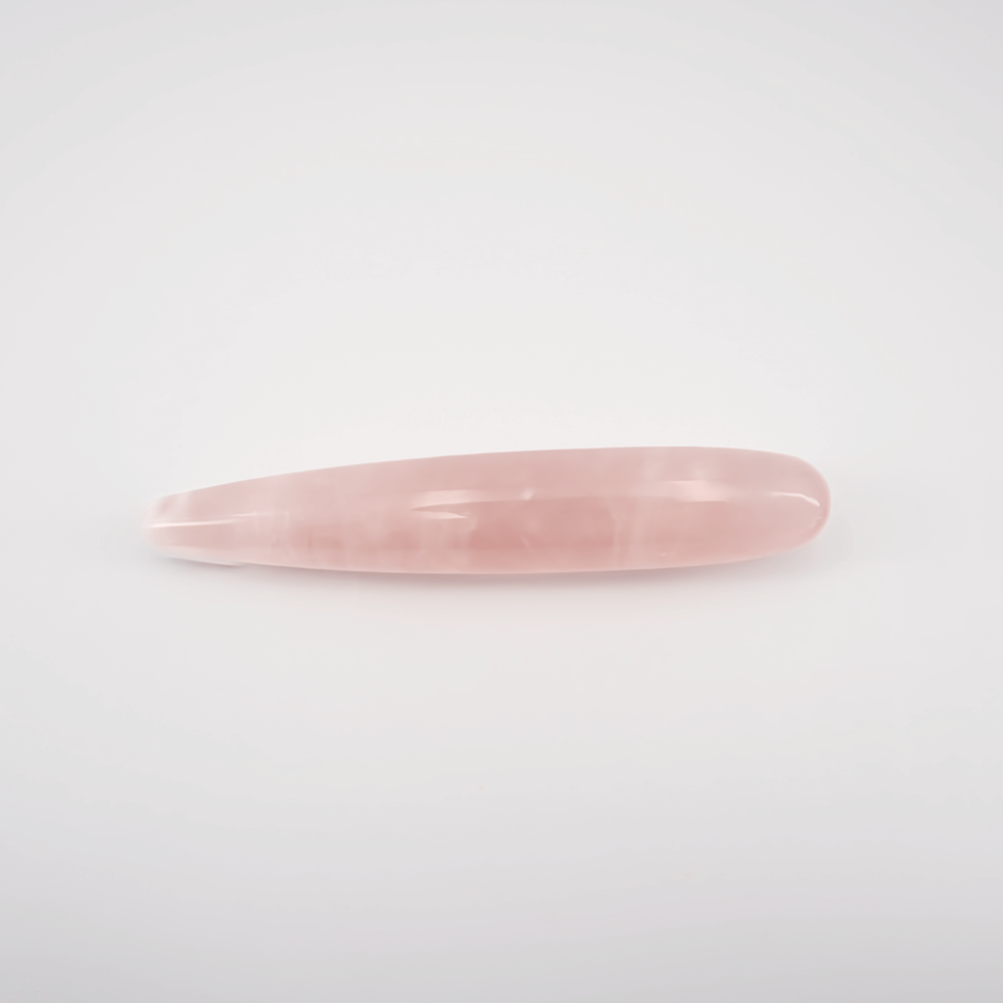 CrystalThrill Double End, Tapered Rose Quartz / 7" Taperis