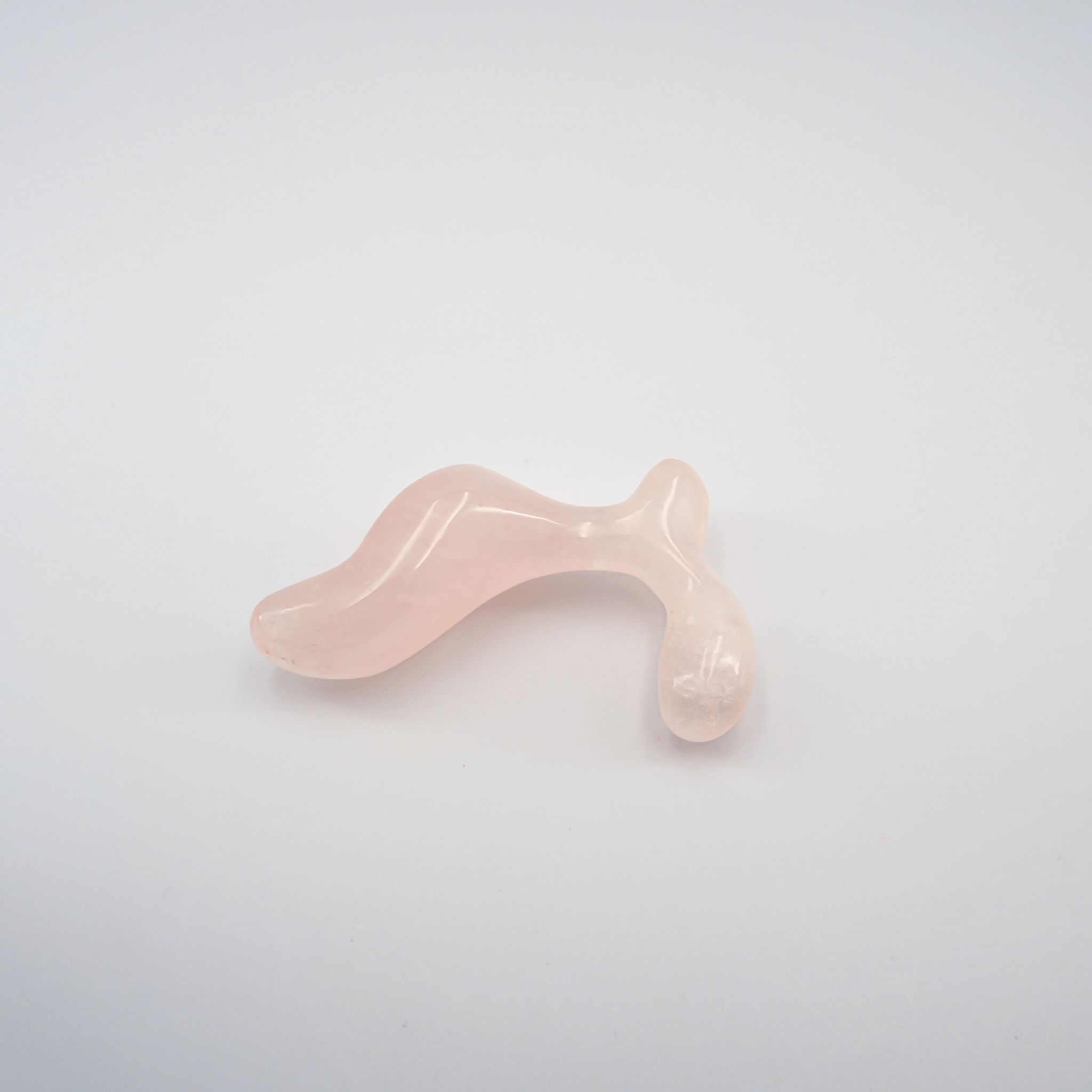 CrystalThrill Ergonomic Rounded Rose Quartz / 4" Crave