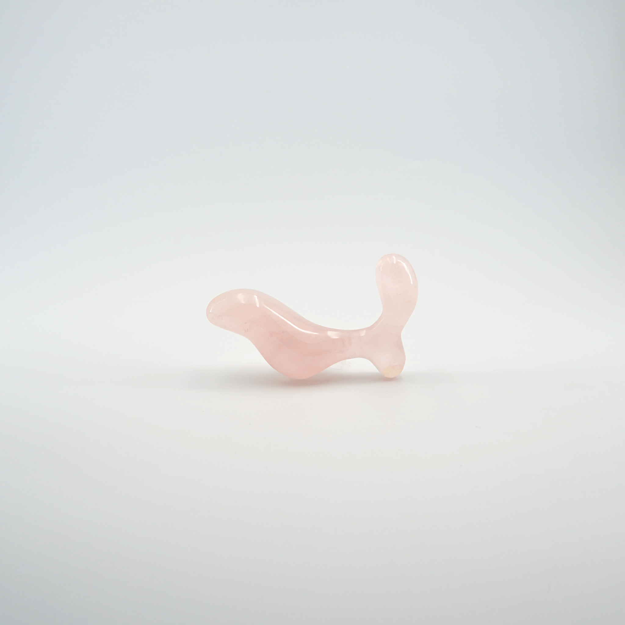 CrystalThrill Ergonomic Rounded Rose Quartz / 4" Crave